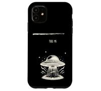 Take Me Alien Abduction Vintage UFO Sci-Fi Design Case for iPhone 11