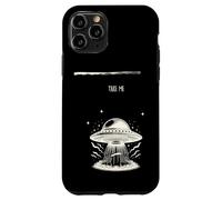Take Me Alien Abduction Vintage UFO Sci-Fi Design Case for iPhone 11 Pro