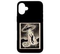 Take Me Alien UFO Abduction Funny Design Case for iPhone 16 Plus
