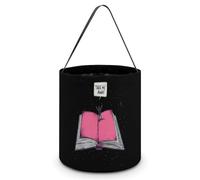 Take Me Away Large Easter Basket Candy Bags Canva Tote Bag Portable Hallowee Bucket