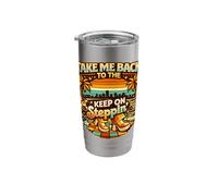 Take Me Back Disco 70's Keep On Steppin Retro Dance Vibes Stainless Steel Insulated Tumbler