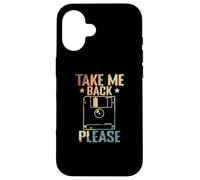 Take me back Please Floppy Diskette Retrospec Memory Module Case for iPhone 16