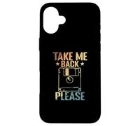 Take me back Please Floppy Diskette Retrospec Memory Module Case for iPhone 16 Plus