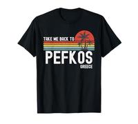 Take Me Back To Pefkos Greece Vintage Vacation T-Shirt