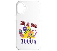 Take me back to the 2000's vintage two-thousands retro 00s Case for iPhone 16 Plus