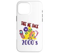 Take me back to the 2000's vintage two-thousands retro 00s Case for iPhone 16 Pro Max
