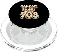 Take Me Back To The 70s Retro Vintage Style PopSockets PopGrip for MagSafe