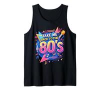 Take Me Back to the 80's Bold Old School Design Tank Top