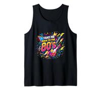 Take Me Back to The 80s Retro Music Vibe Throwback Tank Top
