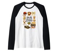 Take Me Out to the Ball Game Vintage Duck Raglan Baseball Tee