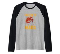 Take Me To Mars Cool Men's Space Exploration Raglan Baseball Tee