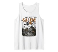Take Me To Salem Haunted Witch Night Tank Top