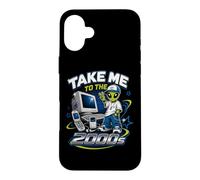 Take Me To The 2000s Retro Alien Y2K Millennium Throwback Case for iPhone 16 Plus