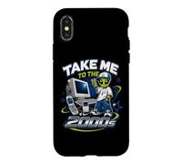 Take Me To The 2000s Retro Alien Y2K Millennium Throwback Case for iPhone X/XS