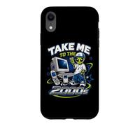 Take Me To The 2000s Retro Alien Y2K Millennium Throwback Case for iPhone XR