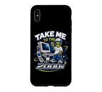 Take Me To The 2000s Retro Alien Y2K Millennium Throwback Case for iPhone XS Max