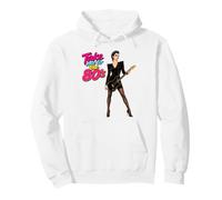 Take Me To The 80s Glam Rock Guitar Girl Pop Art Pullover Hoodie