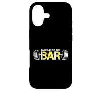 Take Me To The Bar Funny Gym Memes Funny Gym Quotes Case for iPhone 17