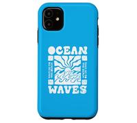Take Me To The Beach Waves Ocean Sun Retro Summer Vacation Case for iPhone 11