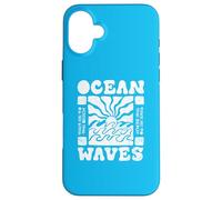 Take Me To The Beach Waves Ocean Sun Retro Summer Vacation Case for iPhone 16 Plus