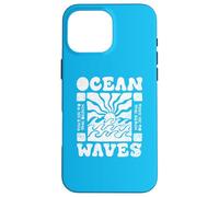 Take Me To The Beach Waves Ocean Sun Retro Summer Vacation Case for iPhone 16 Pro Max