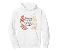 Take Me To The Farmer's Market Doodle Pullover Hoodie