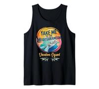 Take Me to the Mediterranean Beach Lover Vacation Vibes Tank Top