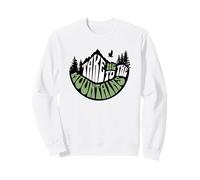 Take Me To The Mountains Hiking Eagle with Trees Sweatshirt