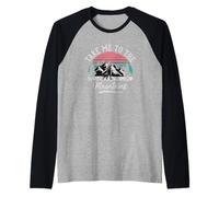 Take Me to The Mountains Raglan Baseball Tee