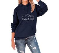 Take Me to the Mountains Sweatshirt Camping Sweatshirt Hiking Tshirt Women Casual Outdoor Drawstring Pullover Hoodies