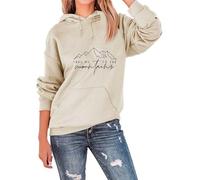 Take Me to the Mountains Sweatshirt Camping Sweatshirt Hiking Tshirt Women Casual Outdoor Drawstring Pullover Hoodies