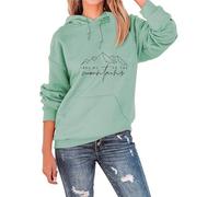 Take Me to the Mountains Sweatshirt Camping Sweatshirt Hiking Tshirt Women Casual Outdoor Drawstring Pullover Hoodies