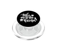 Take Me To The Ocean Shells Beach Lover PopSockets PopGrip for MagSafe