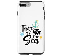 Take Me To The Sea Nautical Saying Coastal Vibe Decor Case for iPhone 7 Plus/8 Plus