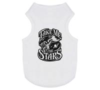'Take Me To The Stars with Astronaut' Pet Dog/Cat T-Shirt (PT00143765)