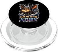 Take Me To the Story Dragon PopSockets PopGrip for MagSafe