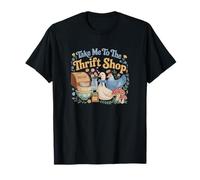 Take Me to The Thrift Shop Cottagecore Duck Chicken T-Shirt