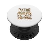 Take Me To The Thrift Shop Retro Ducks Folk Art PopSockets Adhesive PopGrip