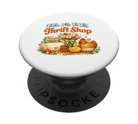 Take Me To The Thrift Shop Vintage Finds PopSockets Adhesive PopGrip