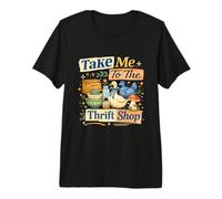 Take Me to The Thrift Shop Vintage Thrifting Kitchen Premium T-Shirt