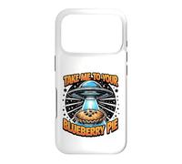 Take Me to Your Blueberry Pies UFO Alien Funny Blueberry Pie Case for iPhone 17 Pro