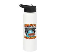 Take Me to Your Cioppino San Francisco Food Funny Cioppino Stainless Steel Insulated Water Bottle
