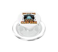 Take Me to Your Clam Bake East Coast Cuisine Funny Clam Bake PopSockets PopGrip for MagSafe