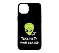 Take Me To Your Dealer Funny Alien Case for iPhone 14 Plus