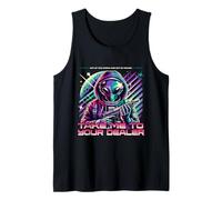 Take Me to Your Dealer Funny Alien Stoner Apparel Tank Top