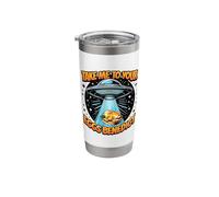Take Me to Your Eggs Benedict UFO Abduction Eggs Benedict Stainless Steel Insulated Tumbler