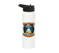 Take Me to Your Eggs Benedict UFO Abduction Eggs Benedict Stainless Steel Insulated Water Bottle