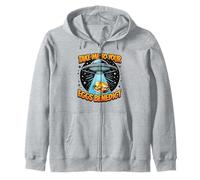 Take Me to Your Eggs Benedict UFO Abduction Eggs Benedict Zip Hoodie