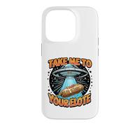 Take Me to Your Elote UFO Abduction Mexican Corn Funny Elote Case for iPhone 14 Pro