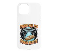 Take Me to Your Elote UFO Abduction Mexican Corn Funny Elote Case for iPhone 15